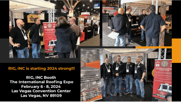 The 2024 International Roofing Expo banner